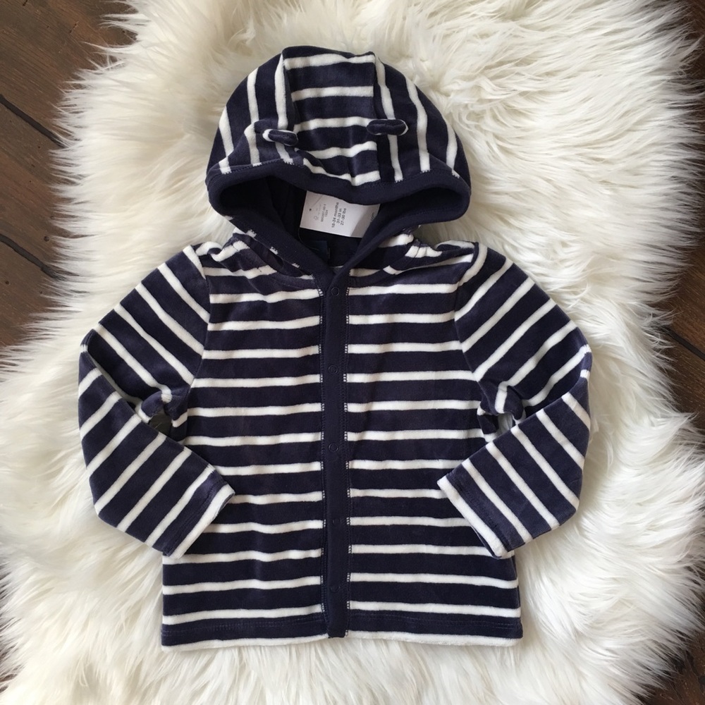 NWT BabyGap Velour Sweater